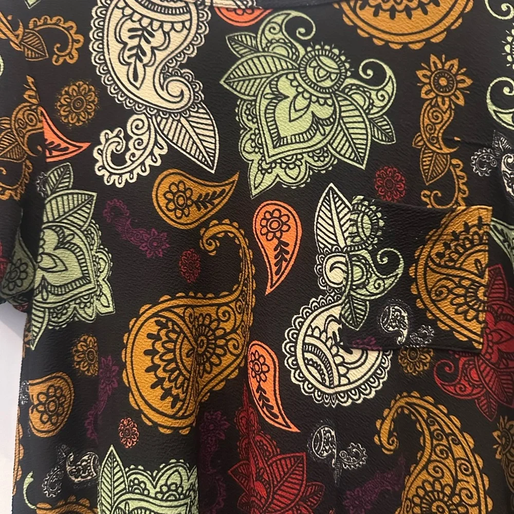 Lularoe Paisley Print High Low Dress. Women’s Medium. - Picture 2 of 5